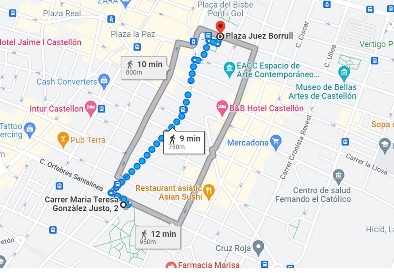 Apartamento Con Balcon Cerca Del Centro Castellón de la Plana Kültér fotó