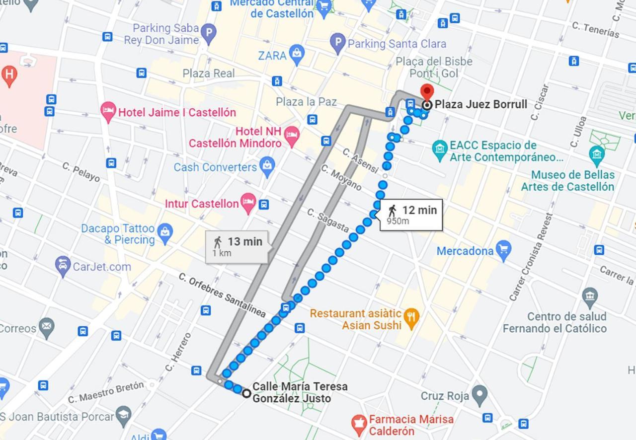 Apartamento Con Balcon Cerca Del Centro Castellón de la Plana Kültér fotó